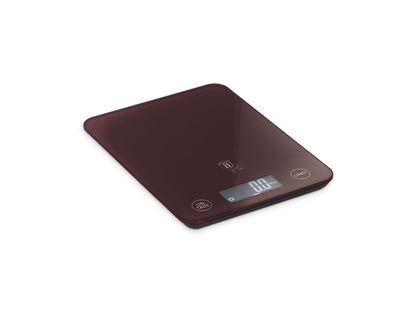 Berlinger Haus Digitale Küchenwaage max. 5kg matt bordeaux Leonardo Collection