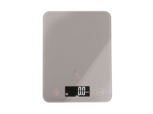 Kaufuniversum - Berlinger Haus Digitale Küchenwaage max. 5kg matt taupe Taupe Collection