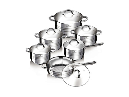 Blaumann 12-teiliges Kochgeschirr-Set Gourmet Line Shiny