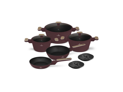 Berlinger Haus 10-teiliges Kochgeschirr-Set Leonardo Nordic Collection