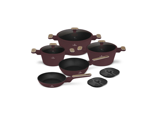 Kaufuniversum - Berlinger Haus 10-teiliges Kochgeschirr-Set Leonardo Nordic Collection