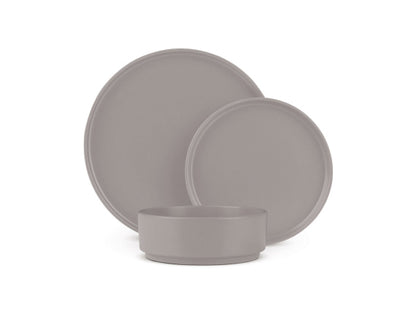 Berlinger Haus 18-teiliges Tellerset Taupe Collection