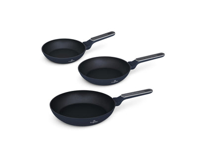 Berlinger Haus Bratpfannen 3er Set Ø 20/24/28cm Deep Sea Collection