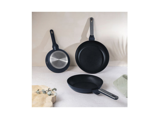 Berlinger Haus Bratpfannen 3er Set Ø 20/24/28cm Deep Sea Collection
