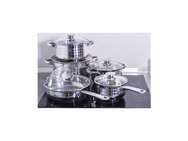 Kaufuniversum - Blaumann 10-teiliges Topfset Edelstahl Gourmet Line