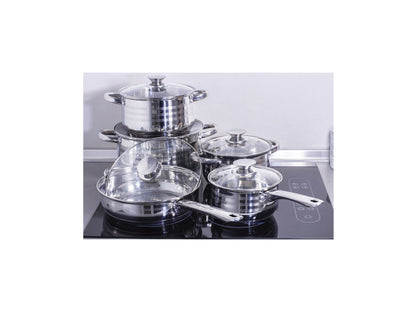 Blaumann 10-teiliges Topfset Edelstahl Gourmet Line