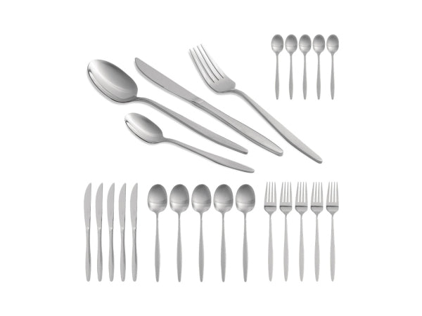Kaufuniversum - Berlinger Haus 24-teiliges Besteck-Set SILVER