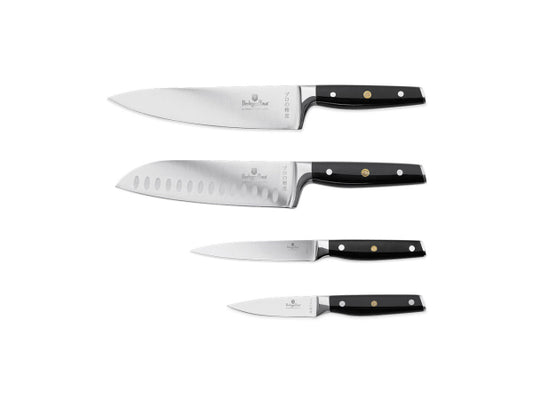 Kaufuniversum - Berlinger Haus 4-teiliges Messerset Black Silver Collection