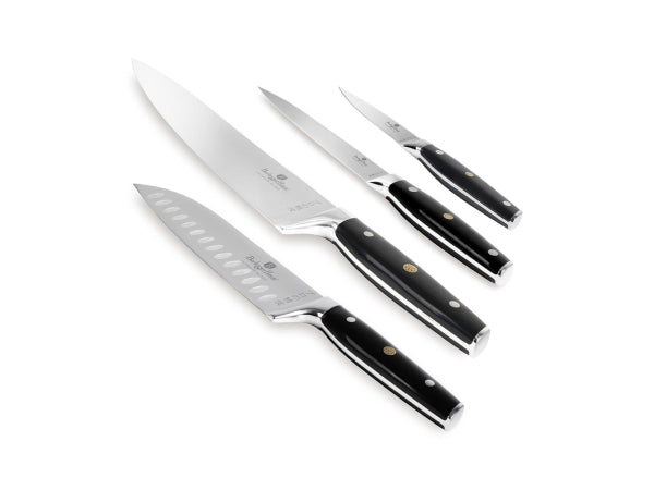 Kaufuniversum - Berlinger Haus 4-teiliges Messerset Black Silver Collection