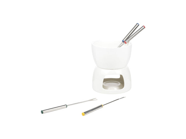 Kaufuniversum - FS-Star Schokoladen Fondue-Set aus Porzellan