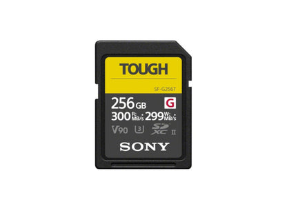 Sony SF-G Tough SDXC UHS-II 256GB 300MBs