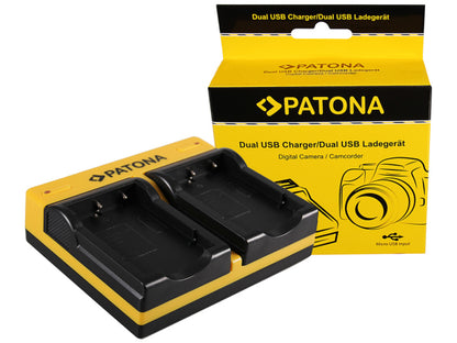 Patona Ladege. Dual USB Fujifilm NP-95