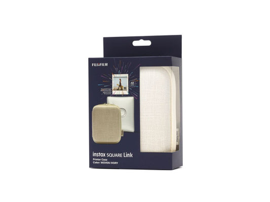 Kaufuniversum - Fuji Instax SQ Link Printer Case Woven Ivory