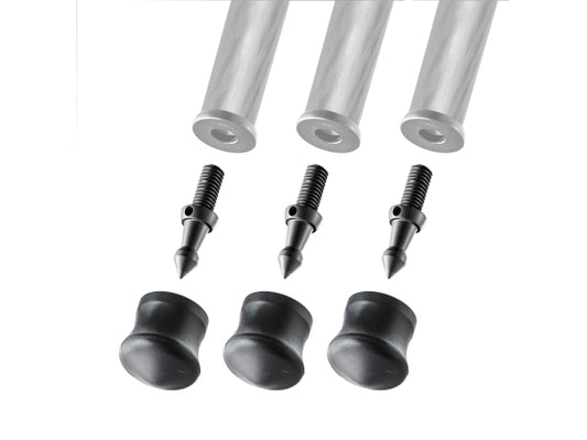 Kaufuniversum - Gitzo Spike- / Gummi-Fuß 38mm 3er Set