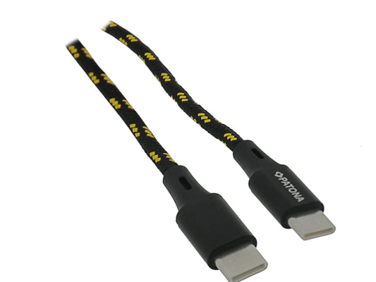 Kaufuniversum - Patona USB-C - USB-C Kabel 0.6m 30W 2.0