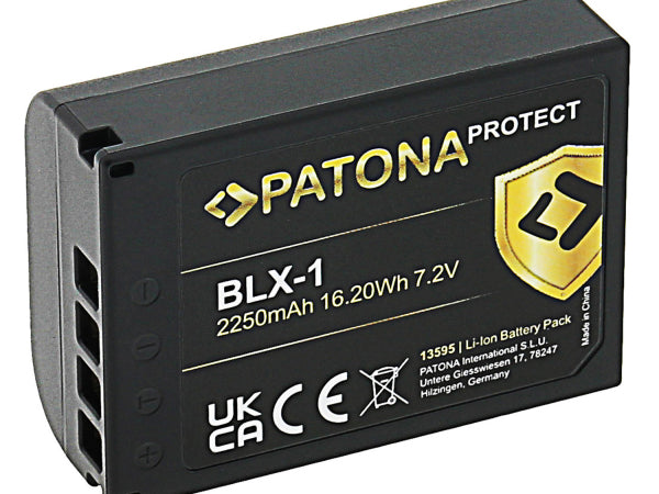 Kaufuniversum - Patona Protect Akku OM System BLX-1 OM-1