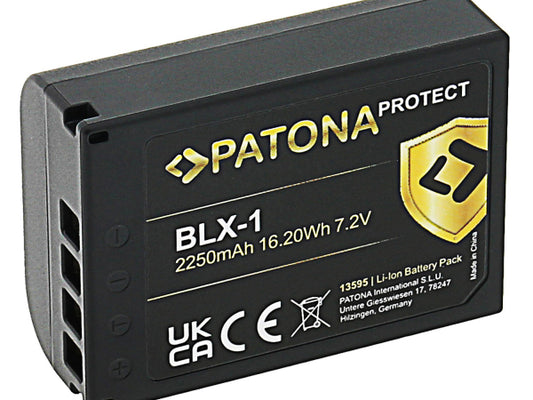 Kaufuniversum - Patona Protect Akku OM System BLX-1 OM-1
