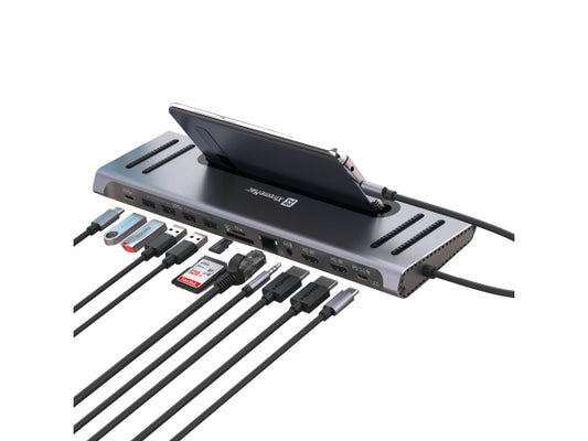 Kaufuniversum - XtremeMac Type-C Hub Station 12 Port