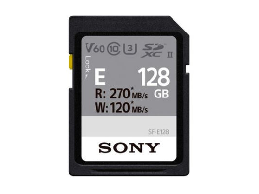 Kaufuniversum - Sony SF-E SDXC 128GB UHS-II 270MBs
