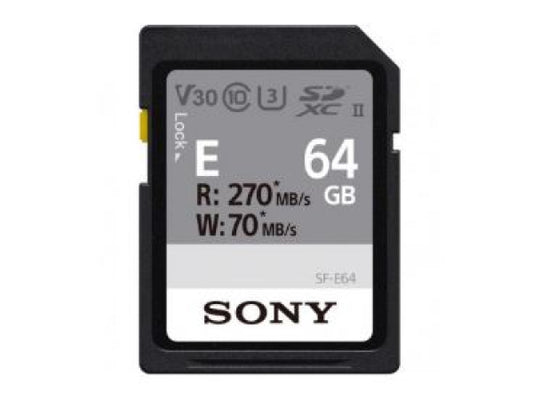 Kaufuniversum - Sony SF-E SDXC 64GB UHS-II 270MBs