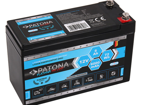 Kaufuniversum - Patona Platinum Battery LiFePO4 12V 6Ah