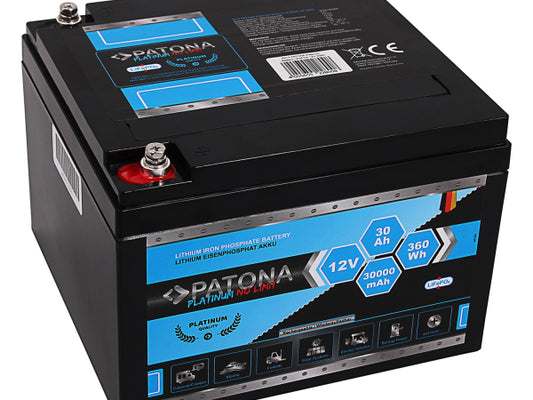 Kaufuniversum - Patona Platinum Battery LiFePO4 12V 30Ah