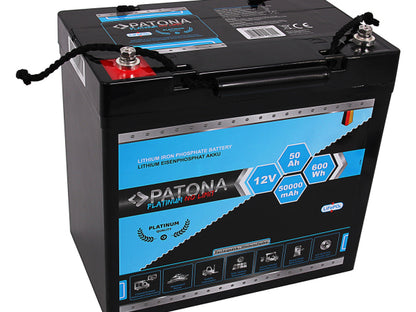 Patona Platinum Battery LiFePO4 12V 50Ah