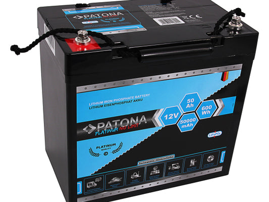 Kaufuniversum - Patona Platinum Battery LiFePO4 12V 50Ah
