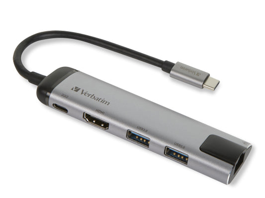 Kaufuniversum - Verbatim 5 in 1 USB-C Multiport Hub