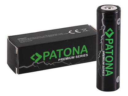 Patona Premium Akku 18650 sharp button