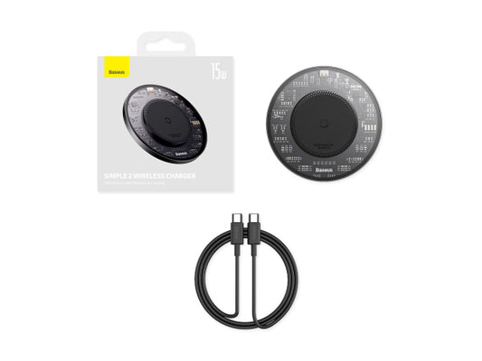 Kaufuniversum - Baseus Simple 2 Wireless Charger 15W