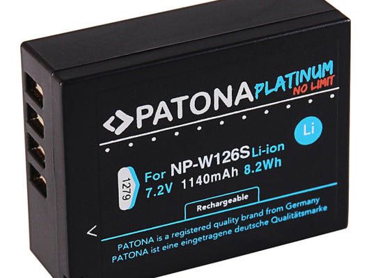 Kaufuniversum - Patona Platinum Akku Fuji NP-W126S
