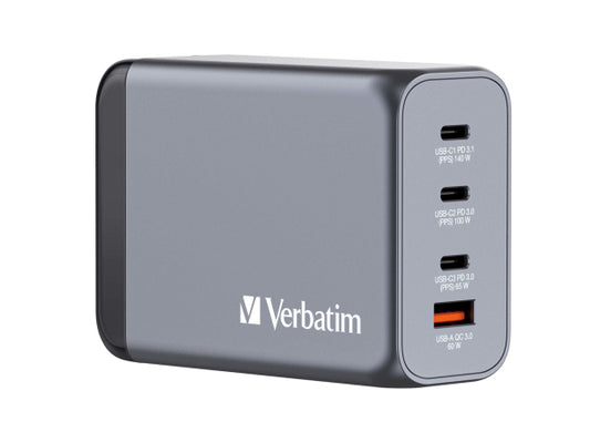 Kaufuniversum - Verbatim GaN 4 Port Charger 240W