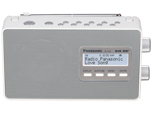 Kaufuniversum - Panasonic DAB+ Radio portable D10 White