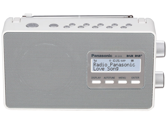 Kaufuniversum - Panasonic DAB+ Radio portable D10 White