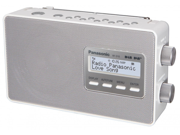 Kaufuniversum - Panasonic DAB+ Radio Bluetooth D30 white