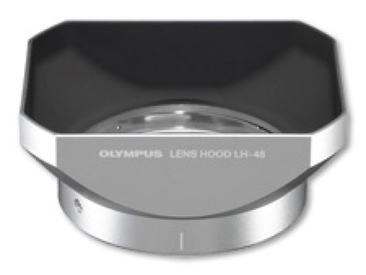 Kaufuniversum - OM System Olympus LH-48 Sonnenblende silver