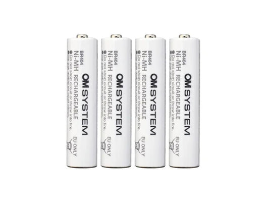 Kaufuniversum - OM System BR-404 Ni-MH 2 Rech. Batteries