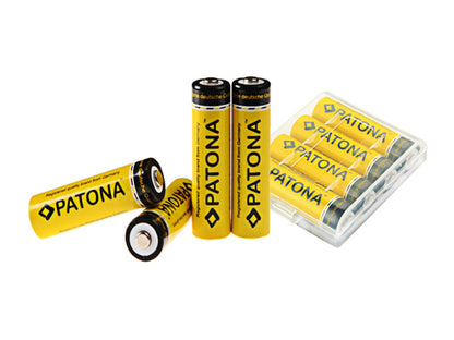 Patona Akku 4x Mignon AA 2450mAh NiMH