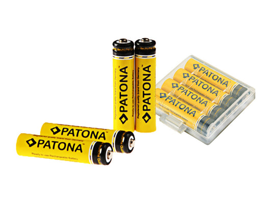 Kaufuniversum - Patona Akku 4x Micro AAA 900mAh NiMH