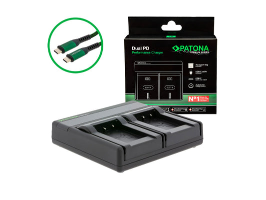 Kaufuniversum - Patona Dual PD Sony NP-BX1 USB-C