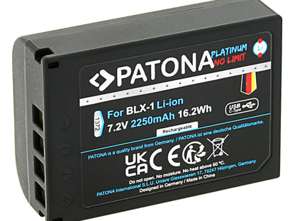 Patona Platinum Akku BLX-1 USB-C