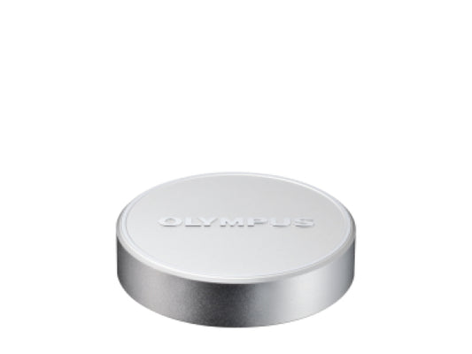 Kaufuniversum - OM System Olympus LC-48B Silver Lens Cap Metal