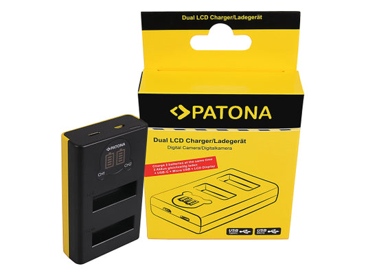 Kaufuniversum - Patona Dual LCD Charger USB DJI OSMO