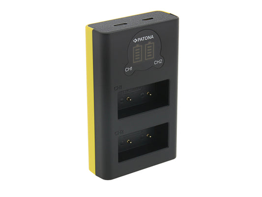 Kaufuniversum - Patona Dual LCD USB Fujifilm NP-W126