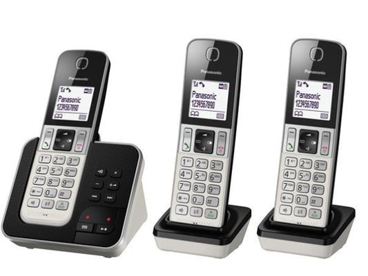 Kaufuniversum - Panasonic KX-TGD323SLW DECT TRIO