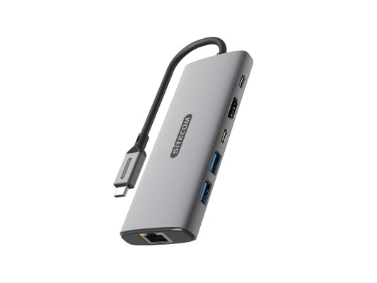 Kaufuniversum - Sitecom 6 in 1 USB-C Multiport Adapter
