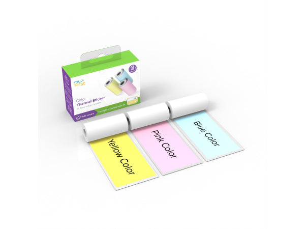 Kaufuniversum - myFirst Thermal Sticker Yellow Pink Blue