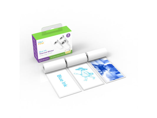Kaufuniversum - myFirst Thermal Sticker White Blue Ink
