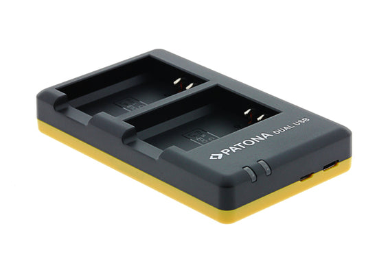 Kaufuniversum - Patona Ladegerät Dual USB Canon LP-E10